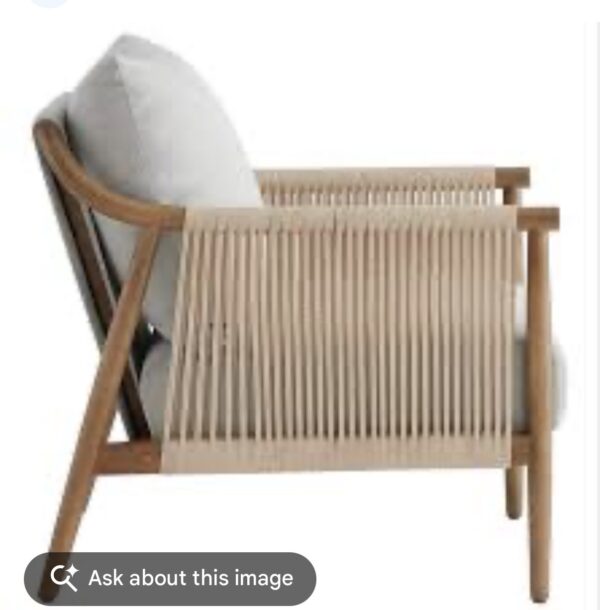 CHITA Sienna Modern Braid Chair - Image 3
