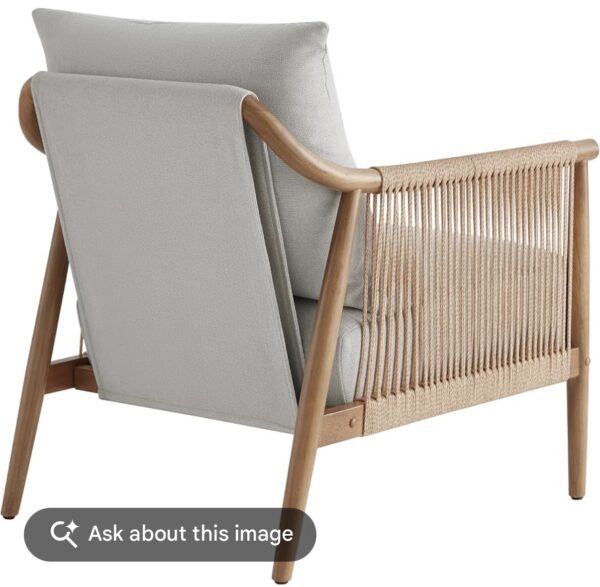 CHITA Sienna Modern Braid Chair - Image 2