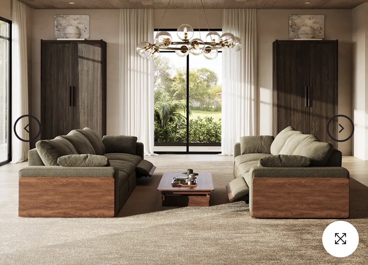 3-Piece Recliner Sofa Set - Image 3