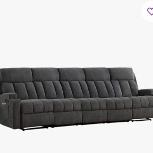 Luxury Fabric Recliner Sofa Set