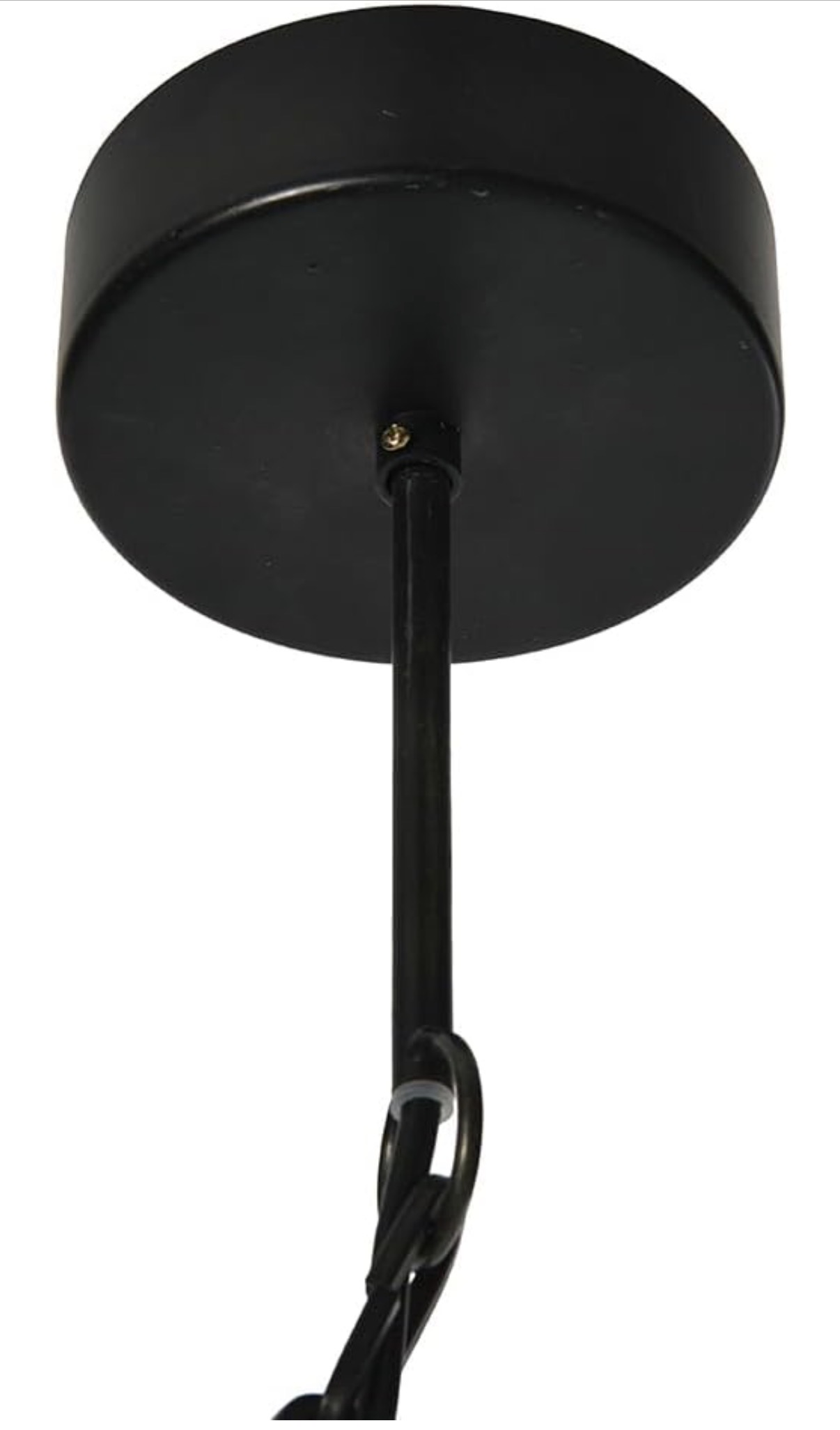 DJ503998_1-B Black Boho Wood Beaded Chandelier - Image 6