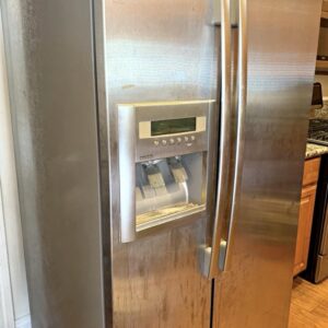 Home Used Whirlpool Side By Side Fridge - Stainless Steel - With Water & Ice Dispenser - Double Door