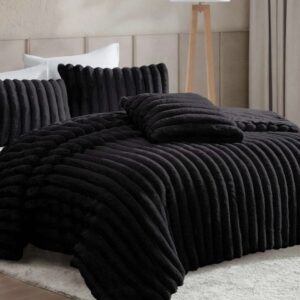 The picture you sent now is Black Chunky Faux Fur Duvet / Comforter Set — not a bed frame.