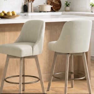 Luxury Pub Bar Stool — White Velvet / Leather — Gold Studs — Gold Metal Legs — Set of 2