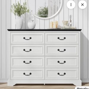 Farmhouse 8 Drawer Dresser