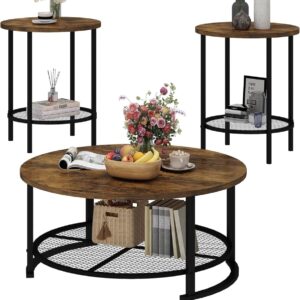 GLG0502SF-215 Round Coffee Table Set — 2-Piece
